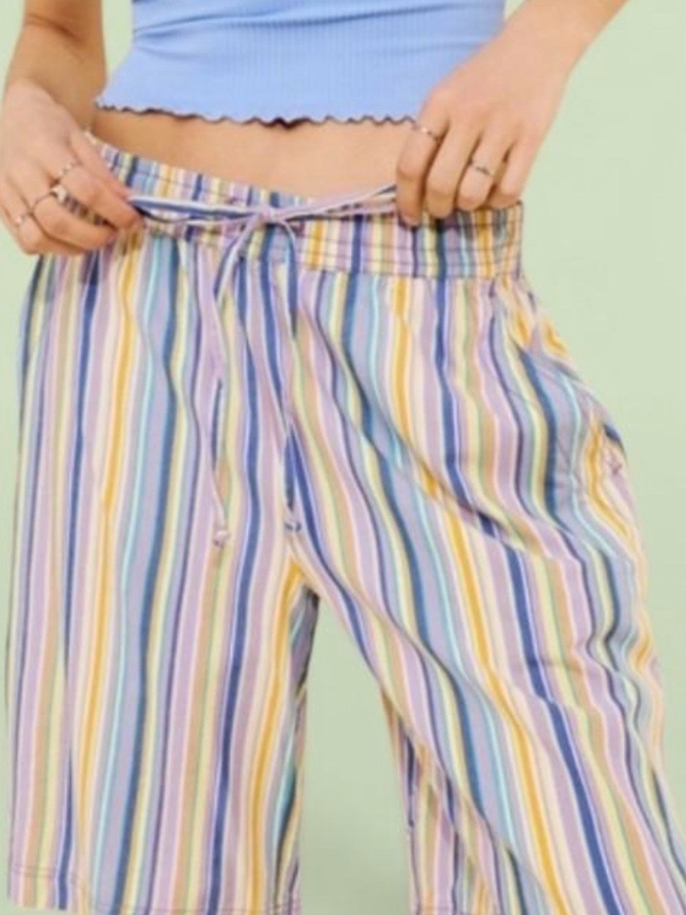 Striped Multicolor Board Shorts